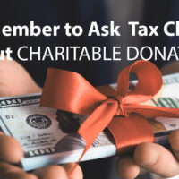 Remember to Ask Tax Clients About Charitable Donations