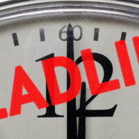 The Extension Due Date Approaches