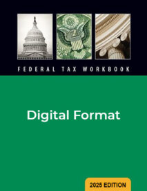 2025 Federal Tax Workbook (Digital)